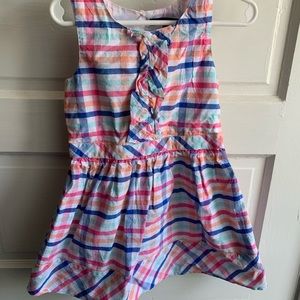 Nautica plaid sleeveless dress
